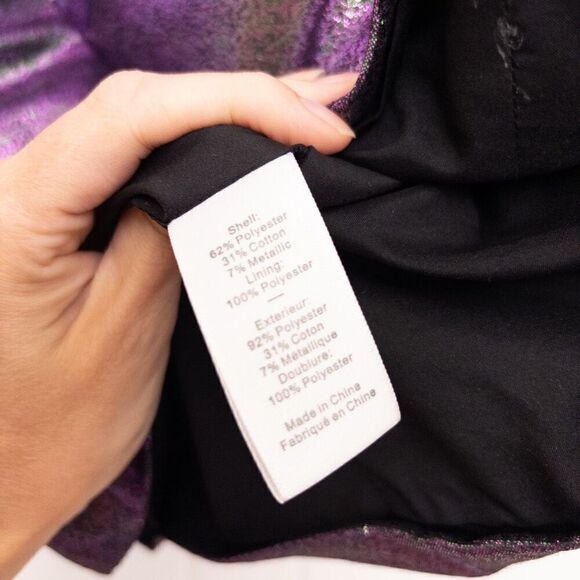 LIKELY Hayley Lurex Dress Size 00 - Picture 9 of 10